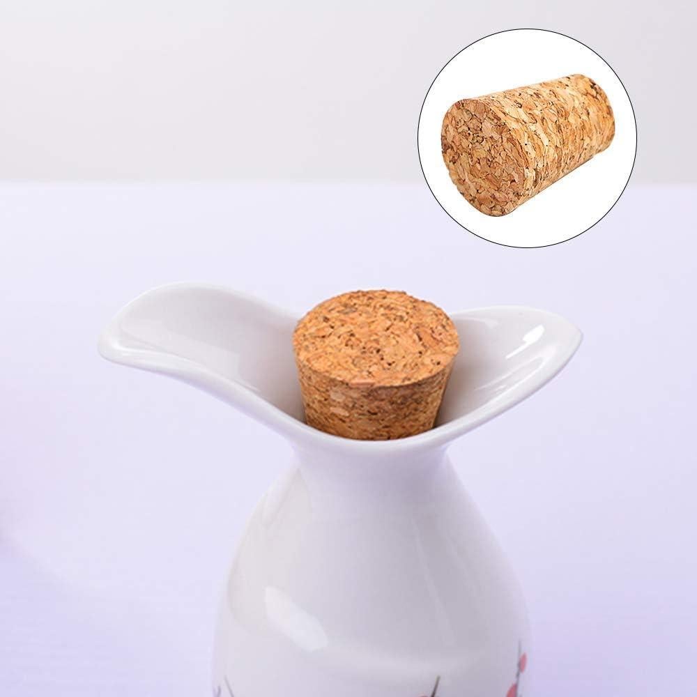 100 Tapones de Corcho Tapered #7 Owevvin 2.0x1.5x2.5cm