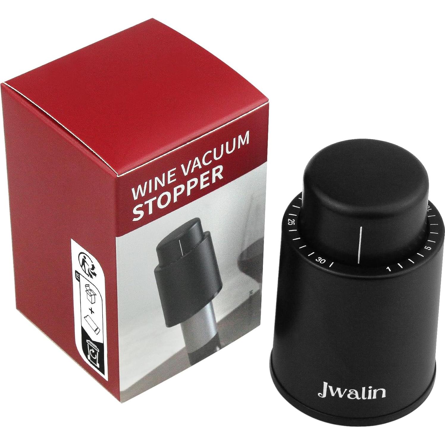 Bomba de Vacío para Vino Jwalin - Conservador Reutilizable 58g