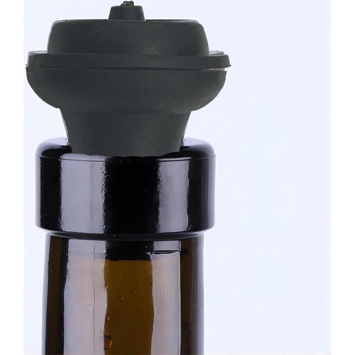 Juego de 3 Tapones de Vacío para Vino KAEZDD - Silicona