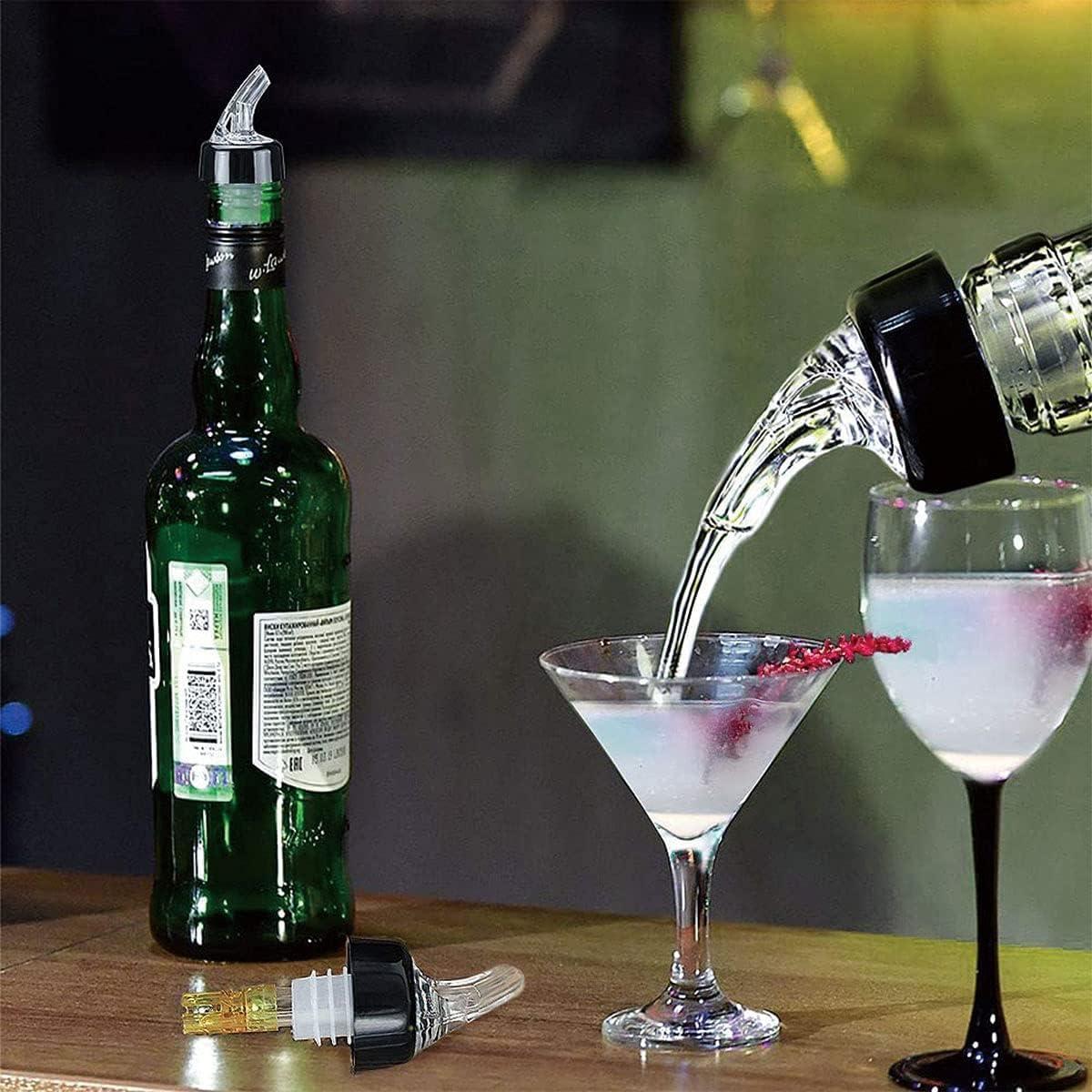 Vertedor Automático Medido AYNEFY 15ml 6 Piezas Plástico Transparente