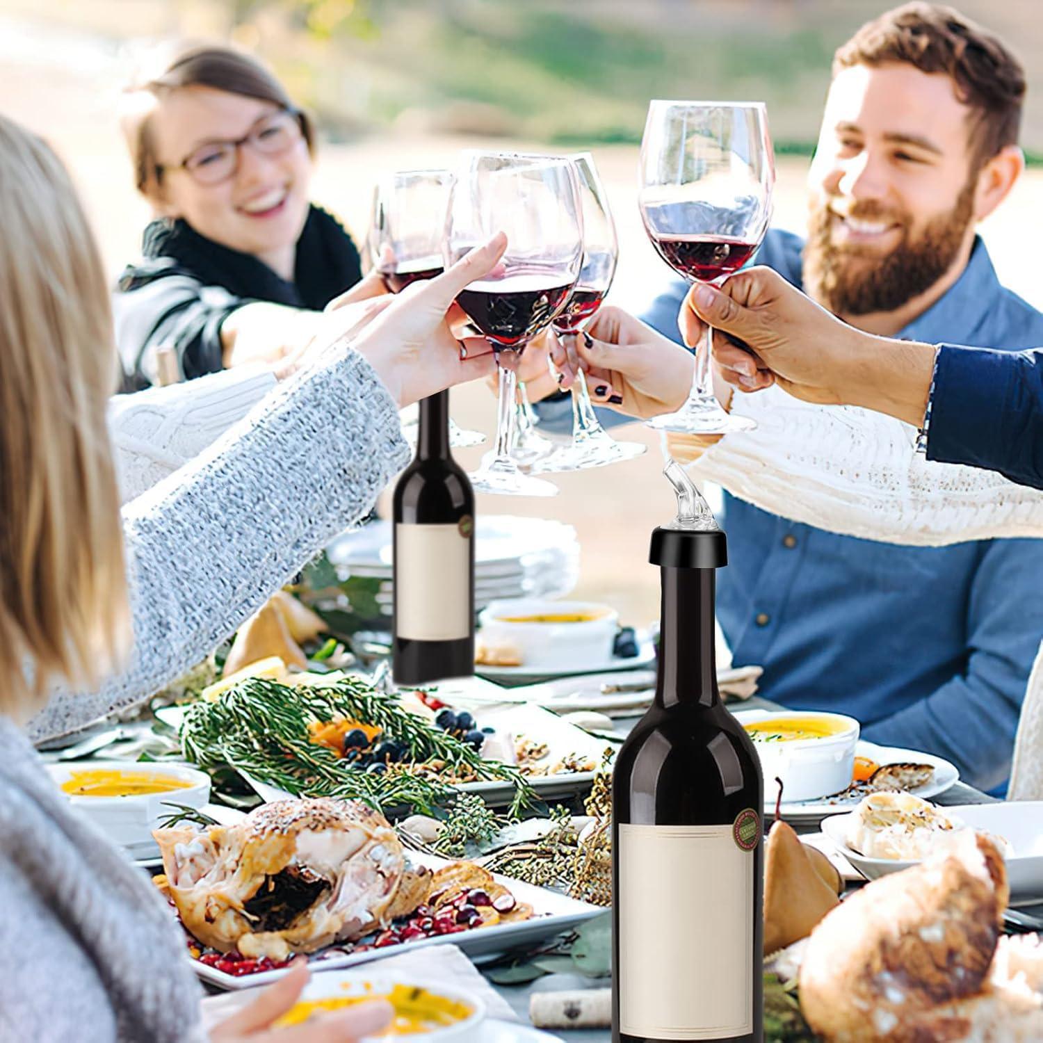 Vertedor Automático Medido AYNEFY 15ml 6 Piezas Plástico Transparente