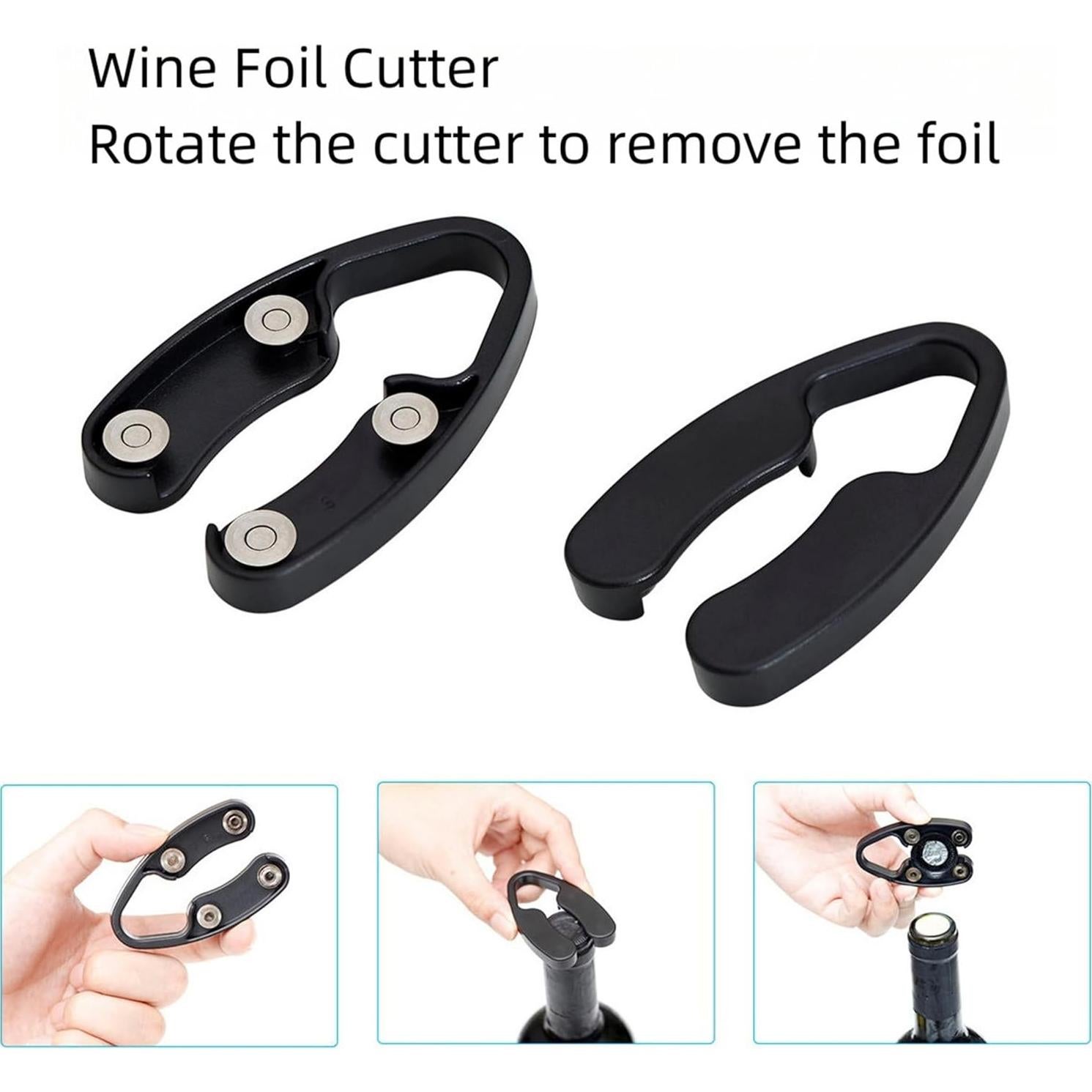 Abridor de Vino Eléctrico Hotool S7 con Accesorios 4 en 1