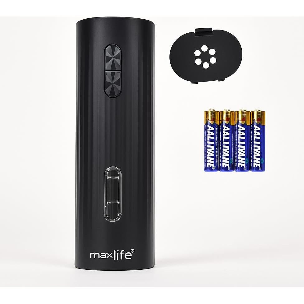 Abridor de Vino Eléctrico Max Life ML-WO60B Acero Inoxidable