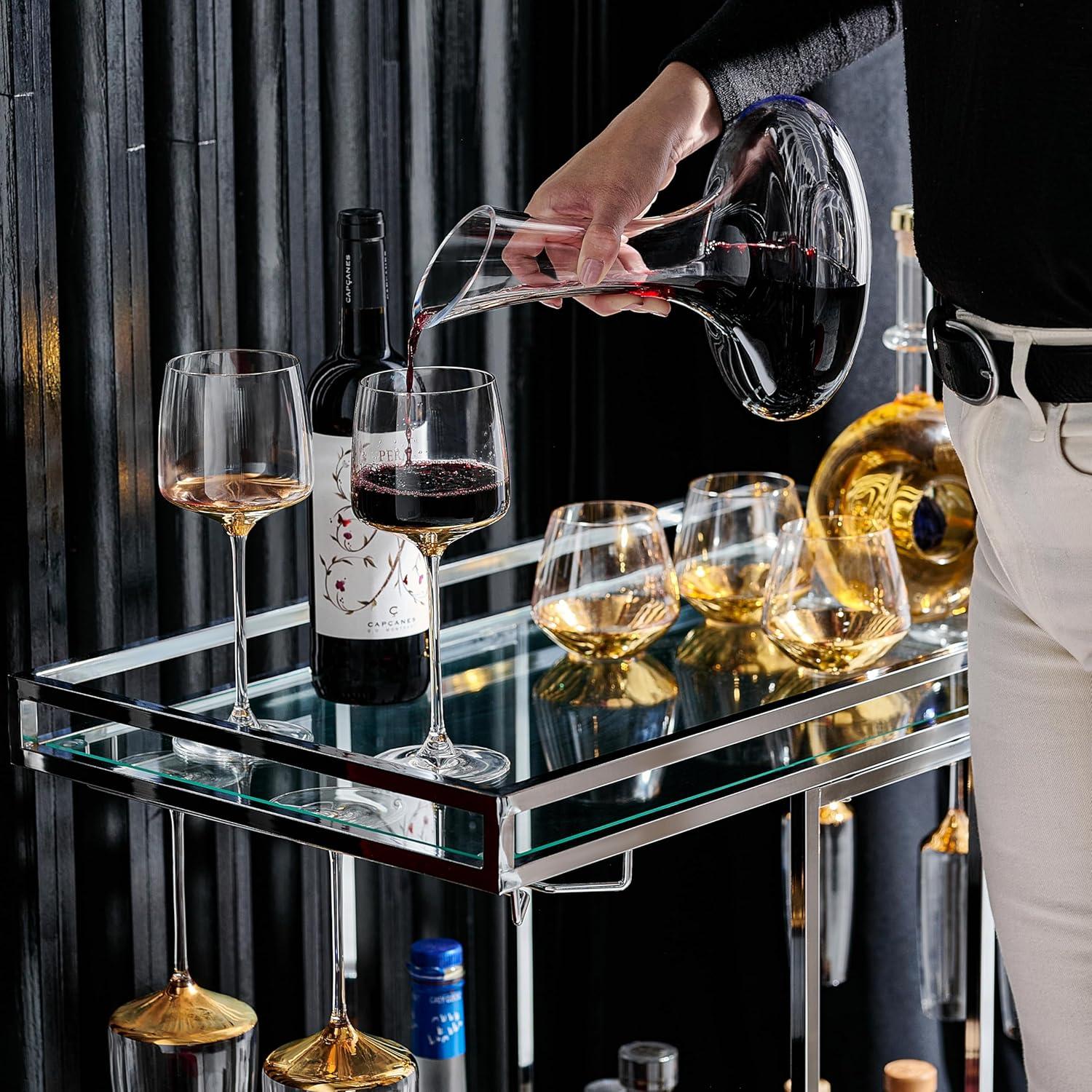 Decantador de Vino Bella Vino 750ml Cristal Soplado a Mano