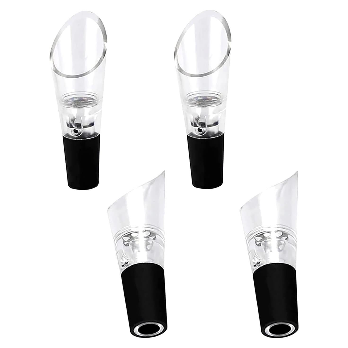 Juego de 4 Aeradores de Vino Booge - Sin Goteo, 49.87g