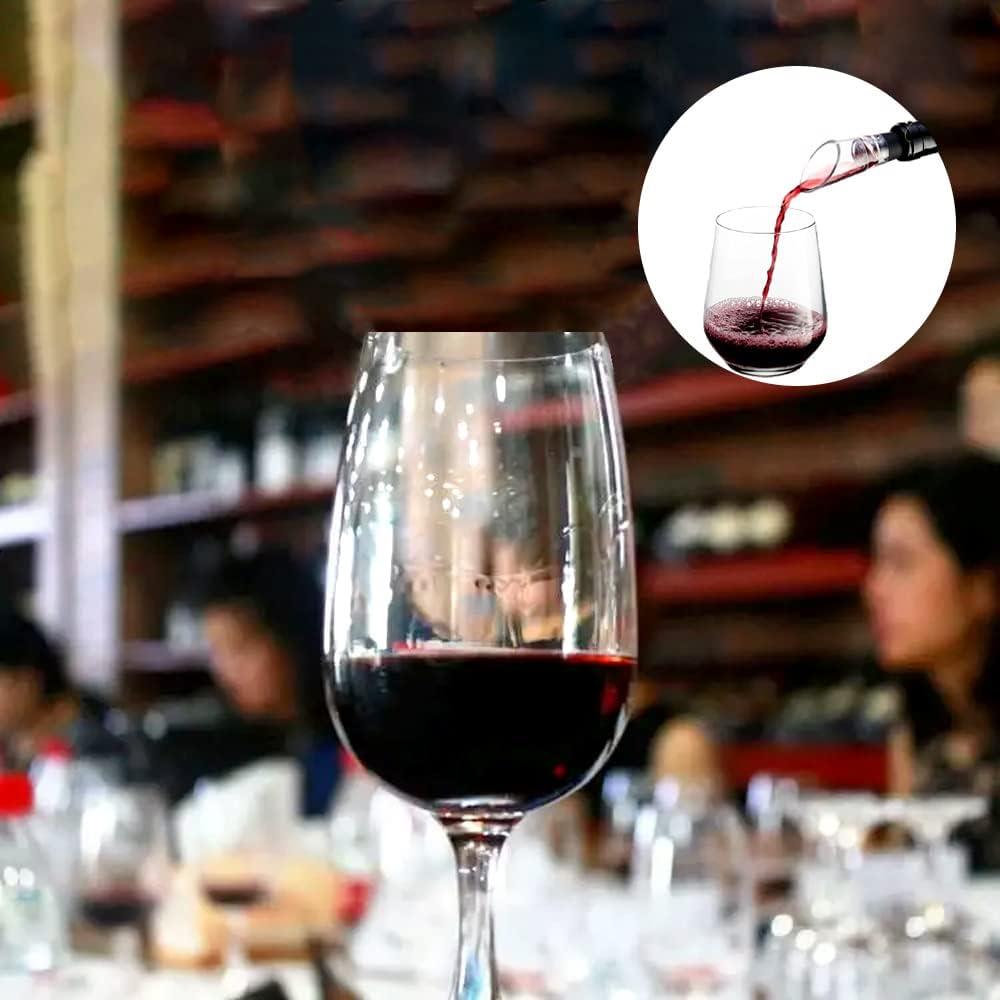 Juego de 4 Aeradores de Vino Booge - Sin Goteo, 49.87g