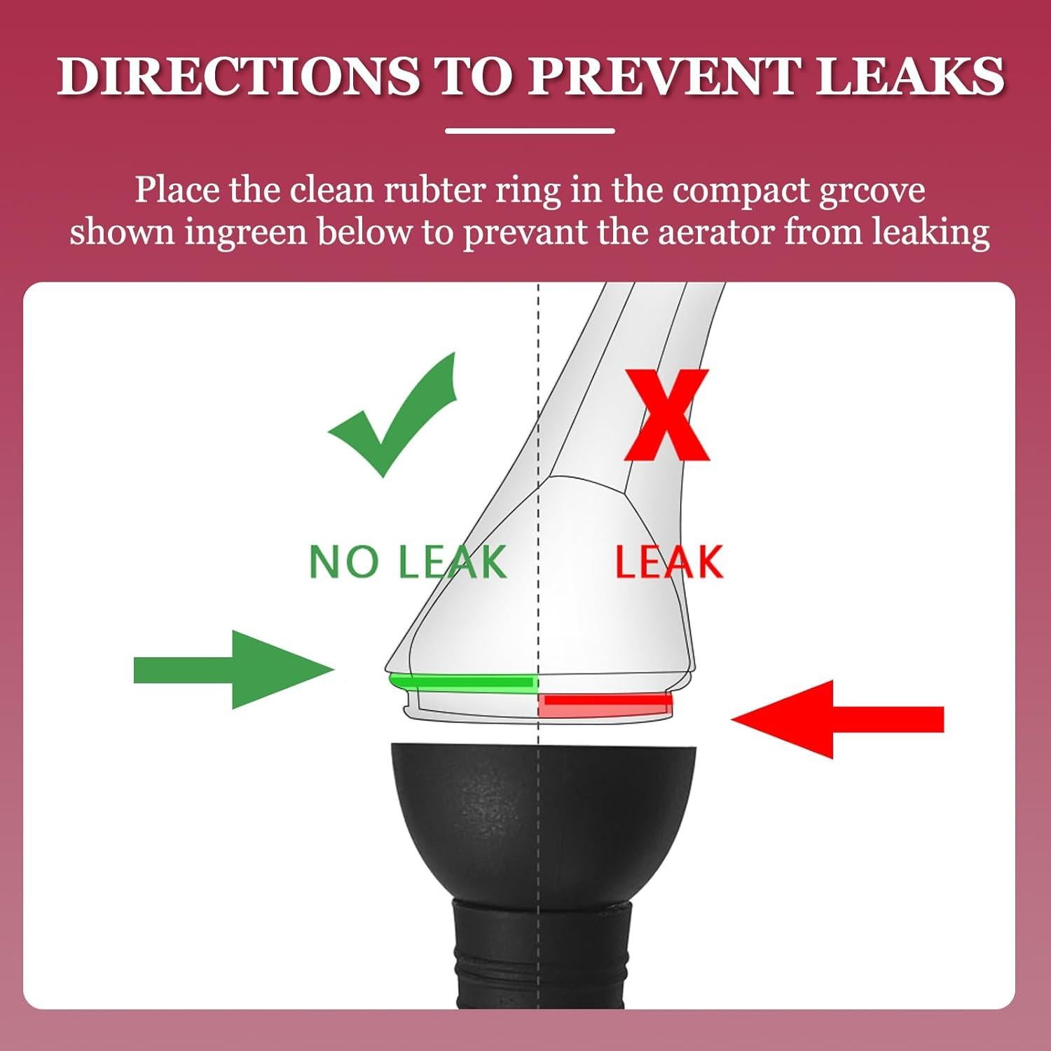 Aerador de Vino CORKAS 2-en-1 con Vertedor Antigoteo