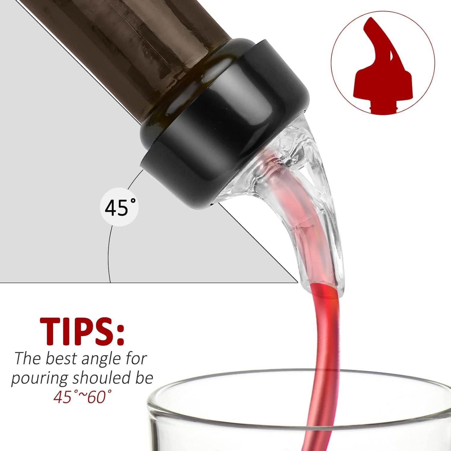 Vertedor Automático Medido 1oz NIFFBDH - 4 Paquete