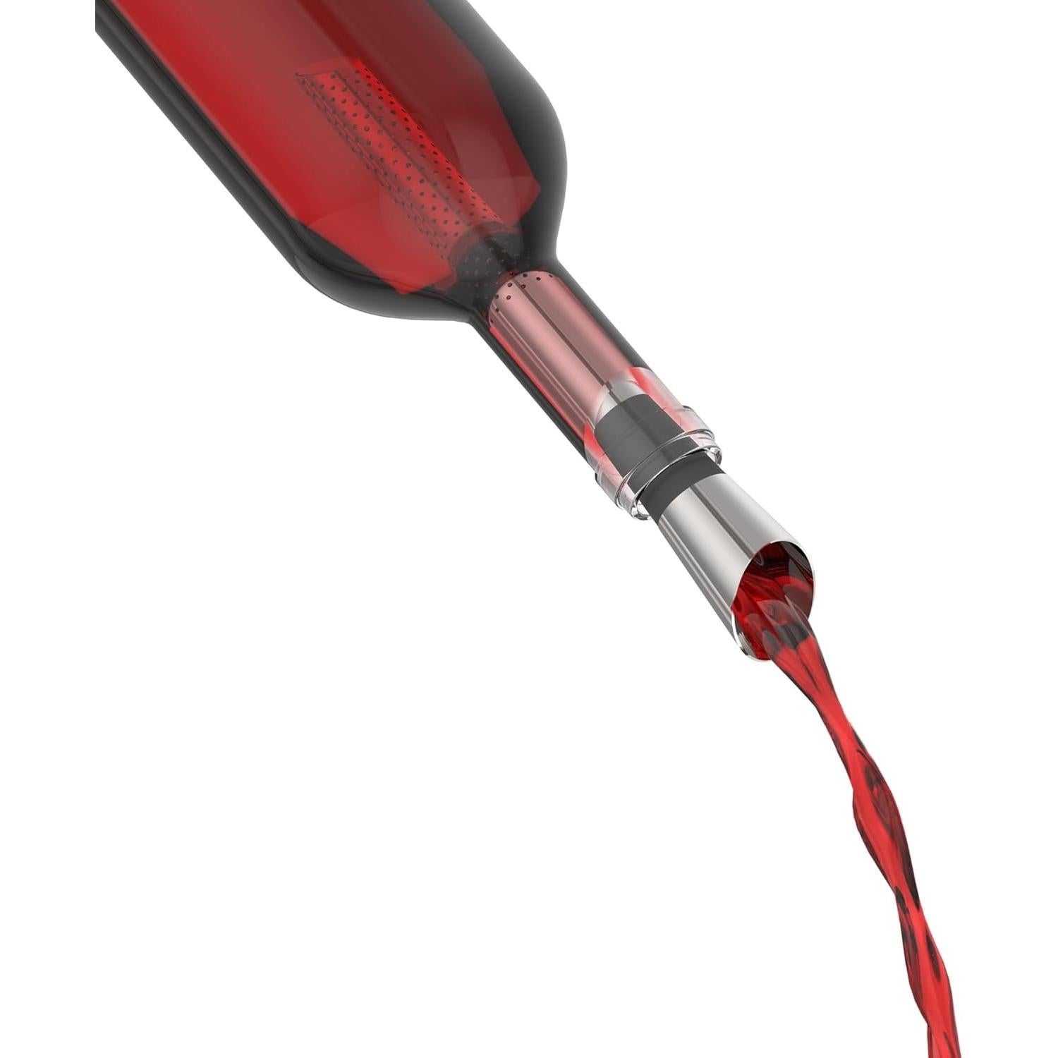 Filtro y Vertedor de Vino Innovine Acero Inoxidable Sin Goteo