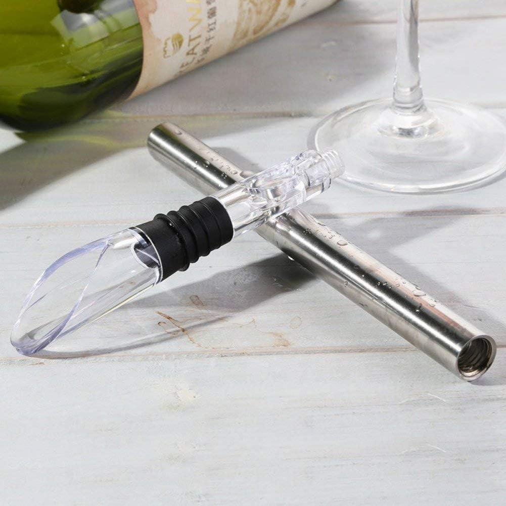 YouYah Stick Enfriador de Vino 3-en-1 Acero Inoxidable