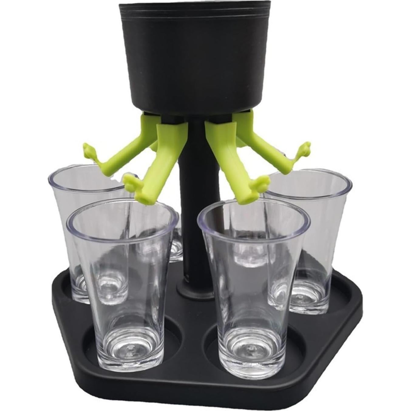 Dispensador de Shots TSKVT con 6 Vasos de Acrílico 44ml