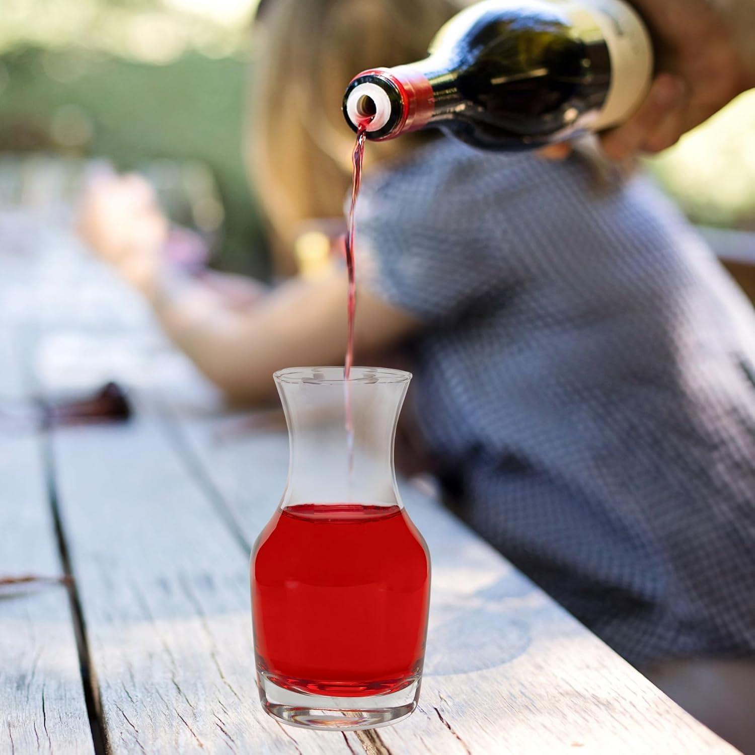 Jarras de Vino Mini Cornucopia Brands - Paquete de 6, 200ml