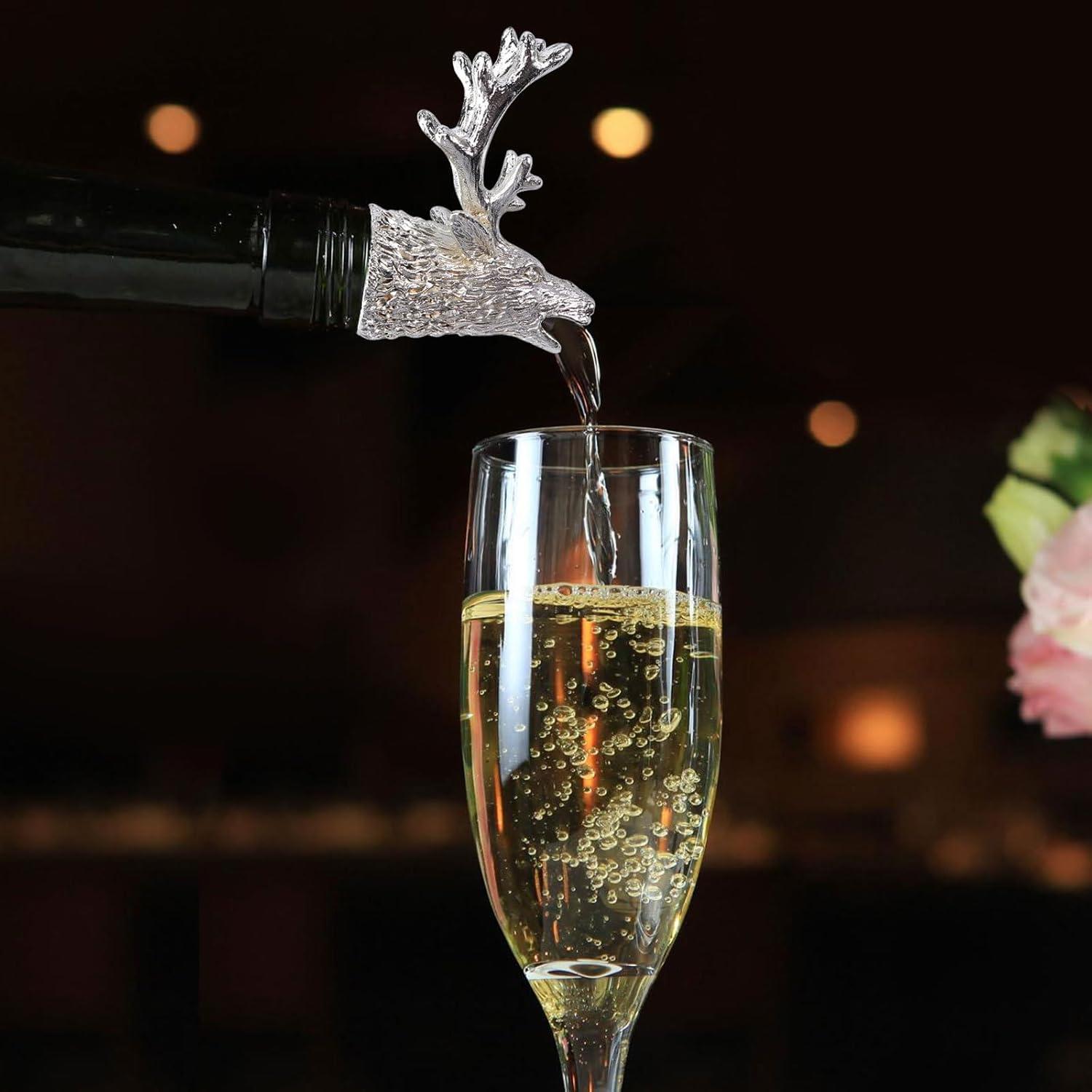 Válvula de Vino Cabilock en Forma de Ciervo - 2 Piezas