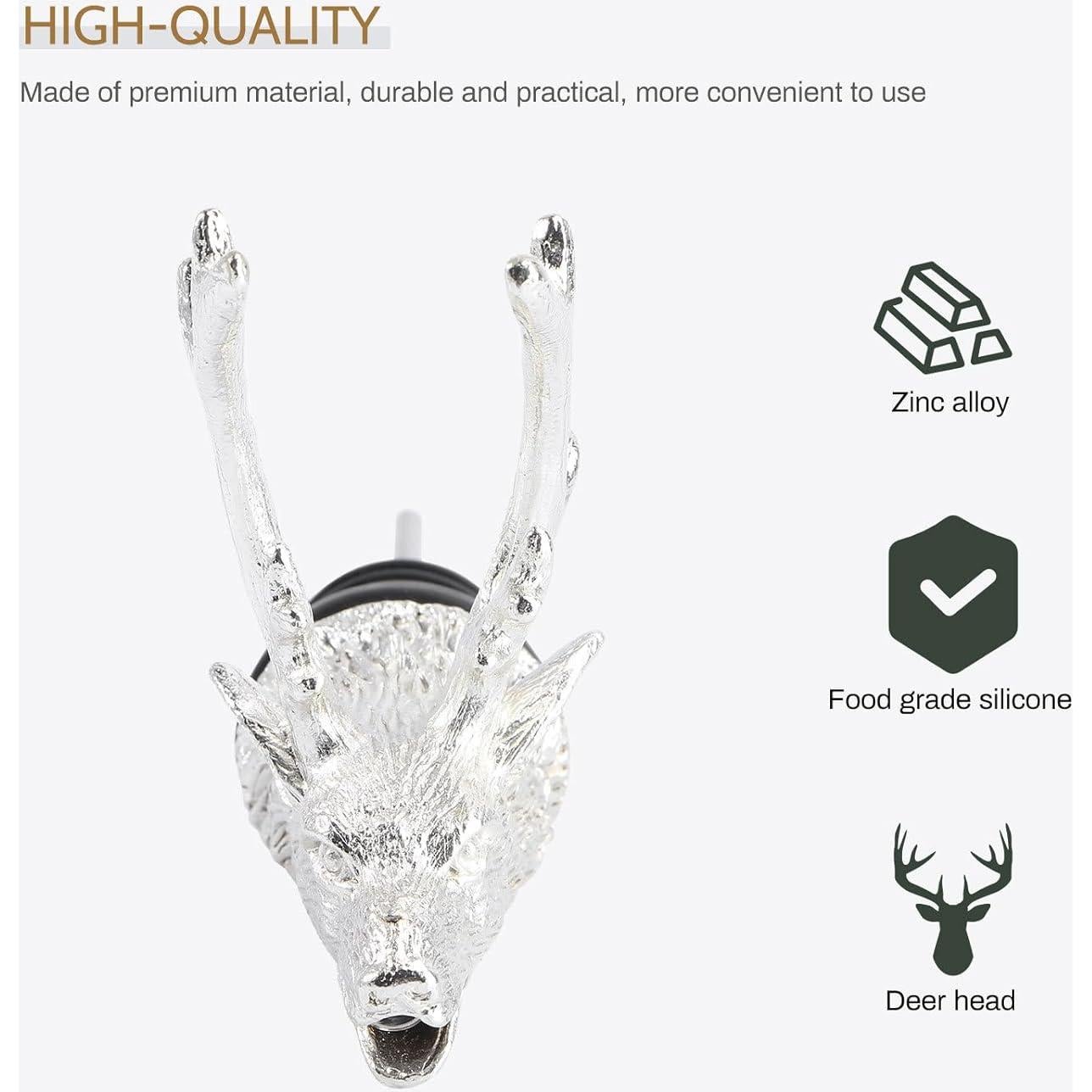 Válvula de Vino Cabilock en Forma de Ciervo - 2 Piezas