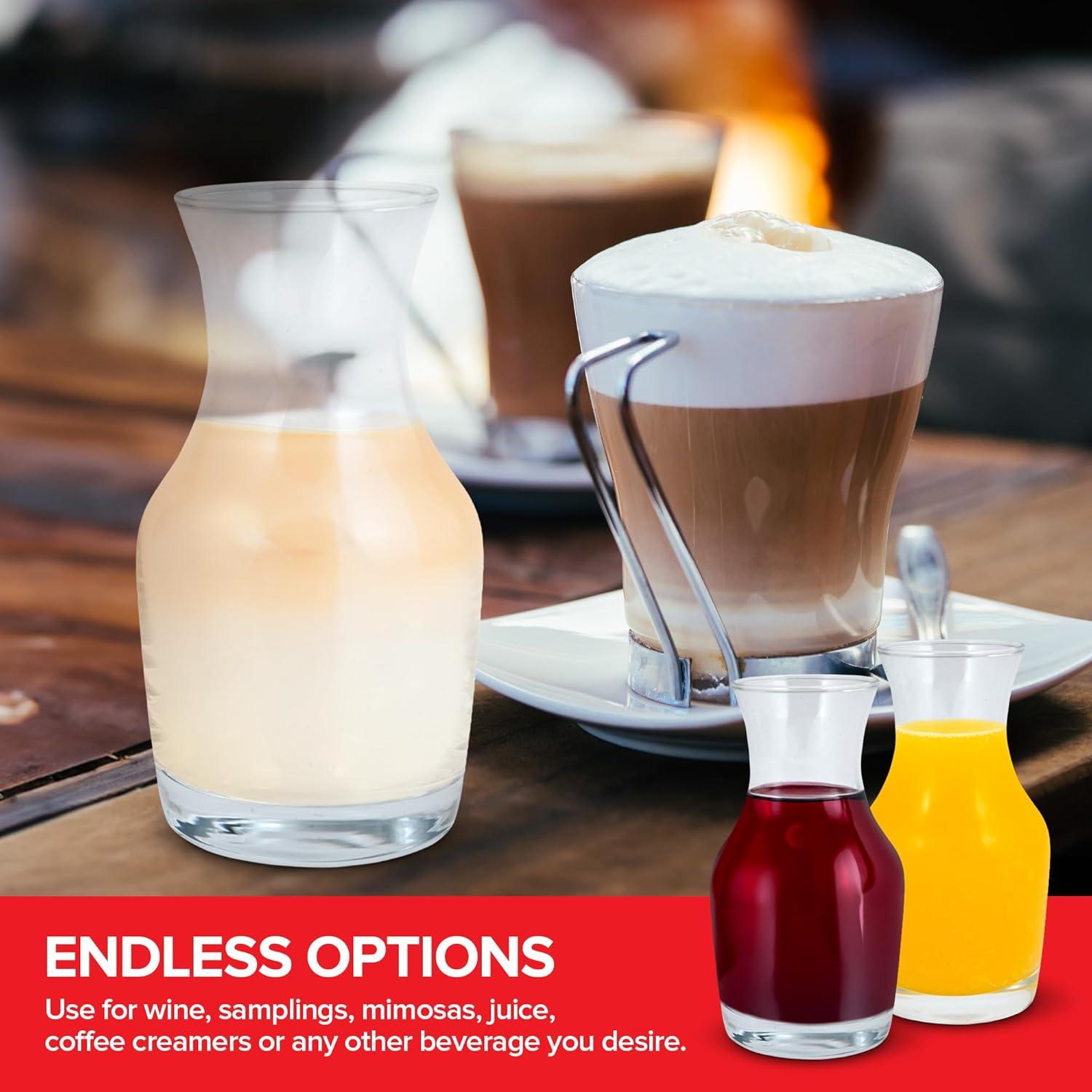 Juego de 12 Mini Decantadores de Vino Stock Your Home 180 ml