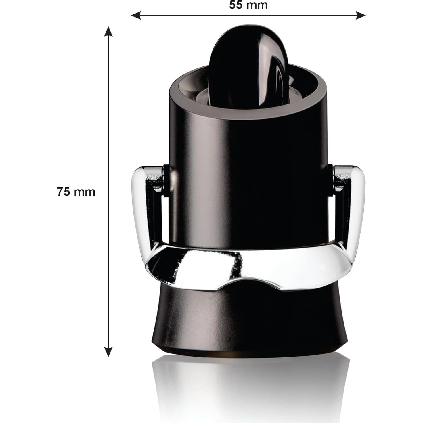 Tapon y Servidor de Champán Vacu Vin - Sello Hermético, Sin Goteo