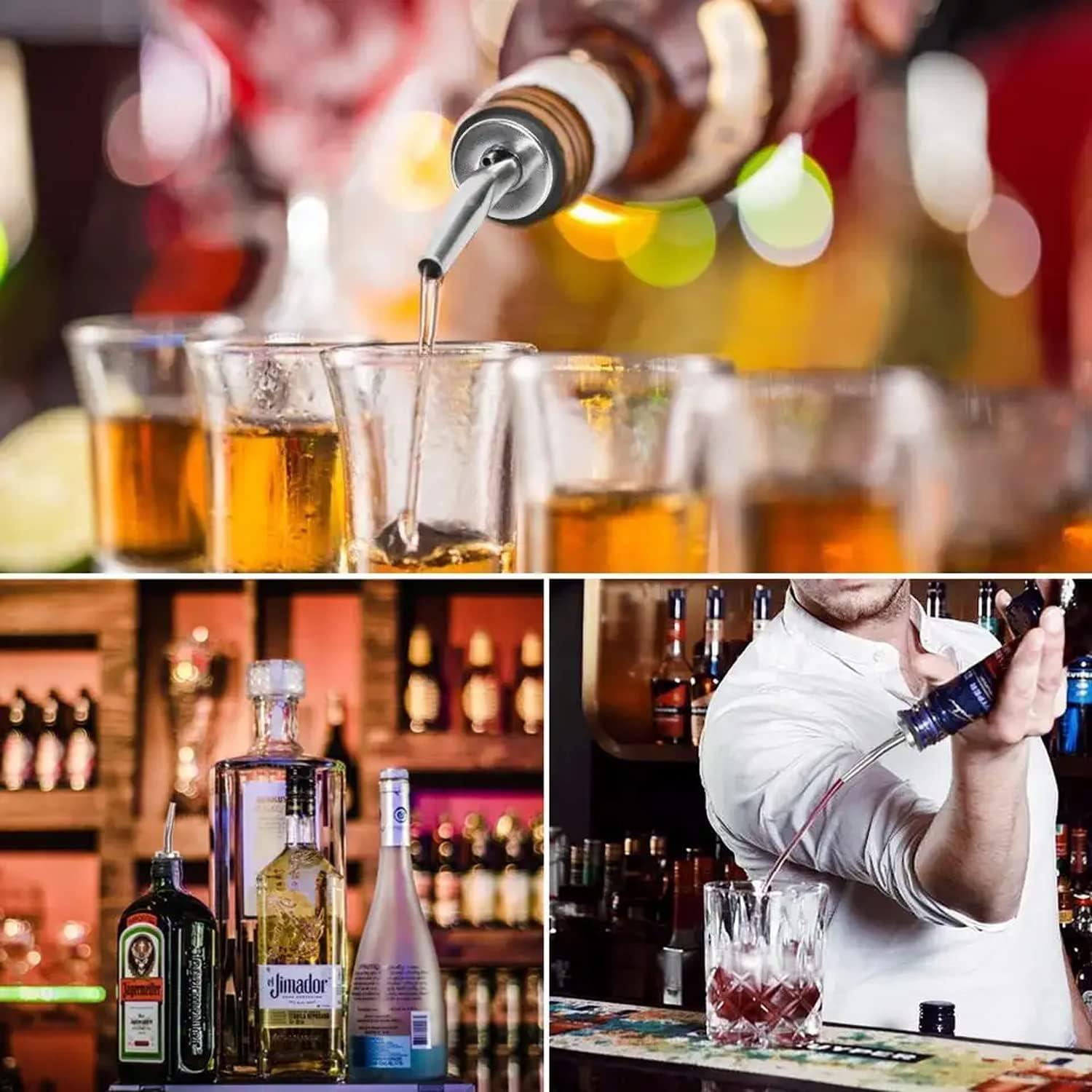 Paquete de 6 vertedores de acero inoxidable VIGOR PATH