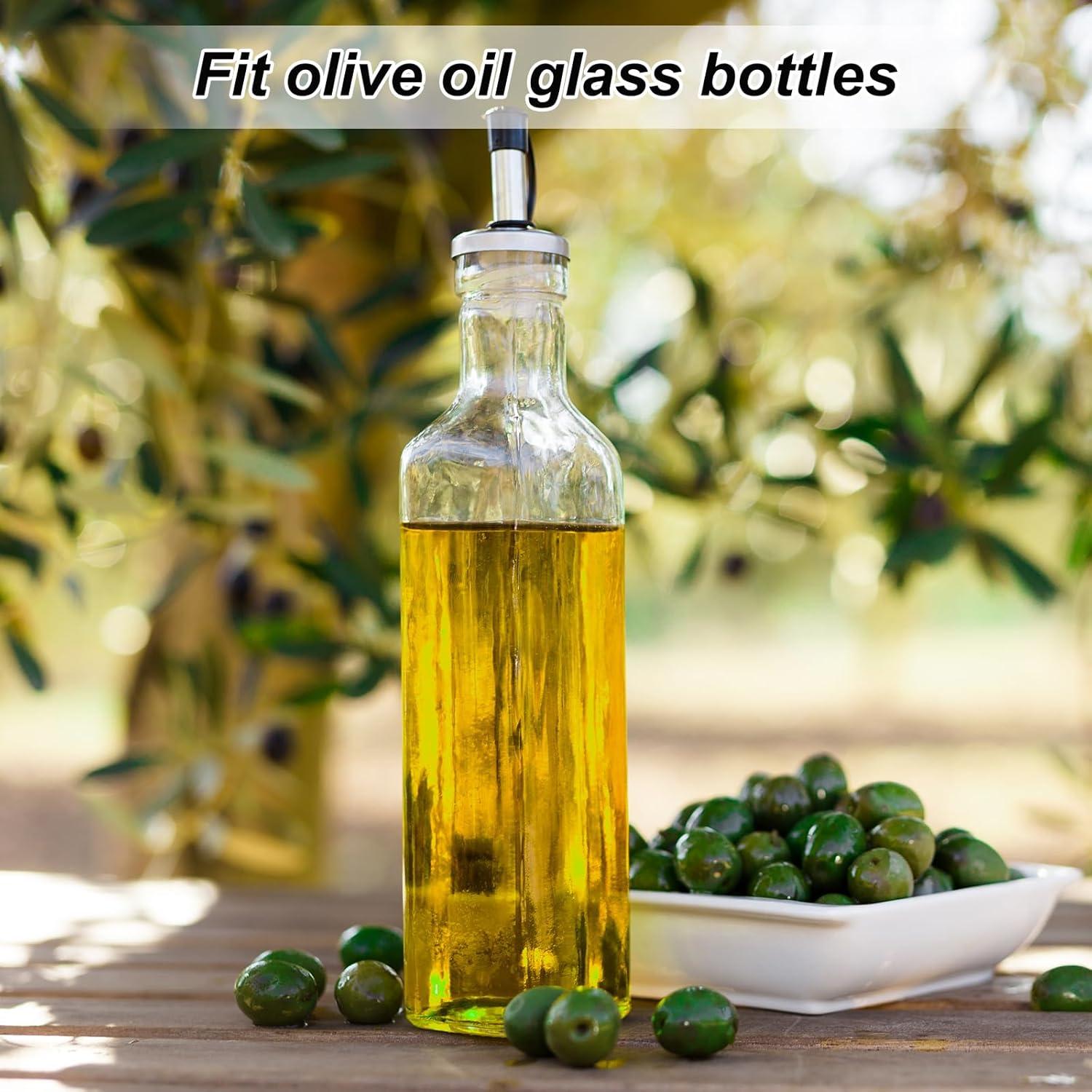 Vertedores de Botellas de Acero Inoxidable uxcell - 6 Piezas