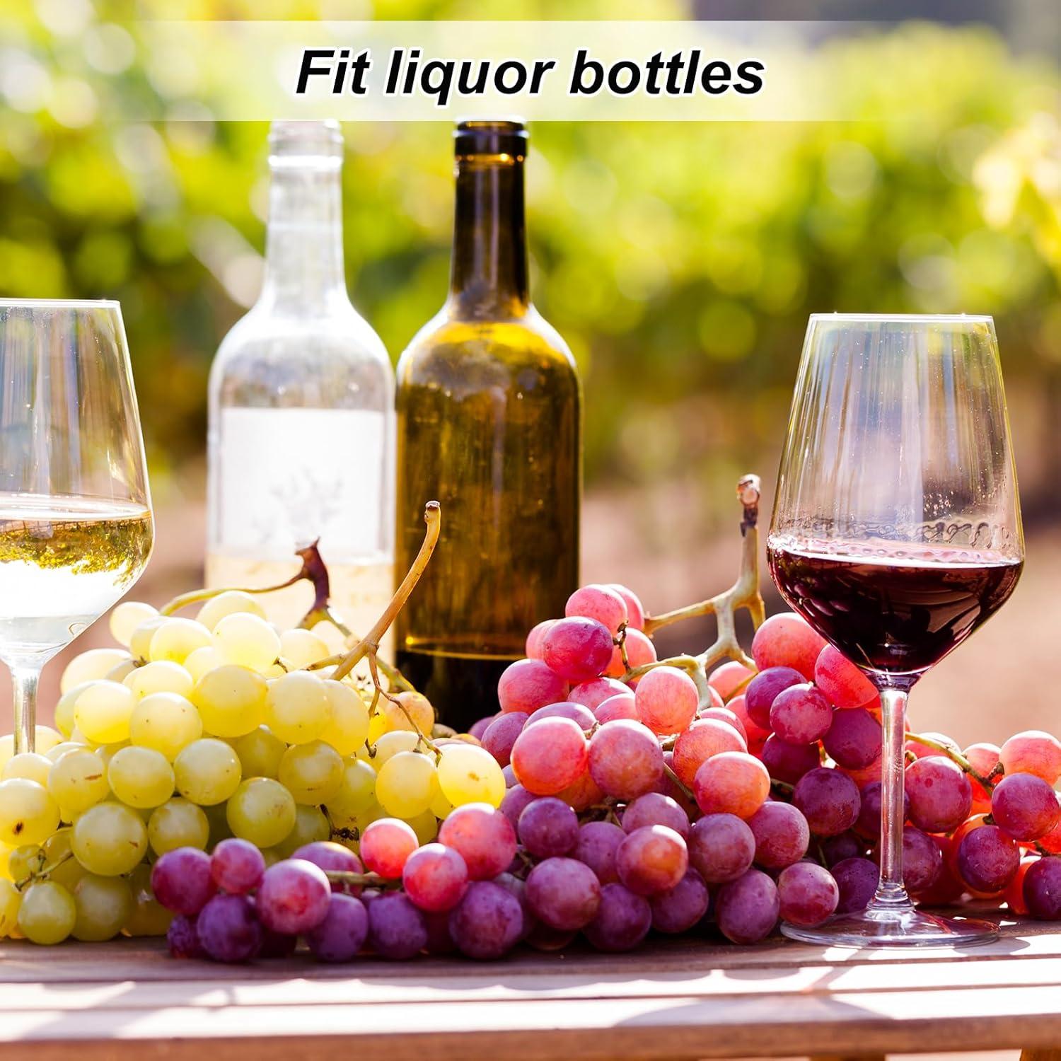 Vertedores de Botellas de Acero Inoxidable uxcell - 6 Piezas