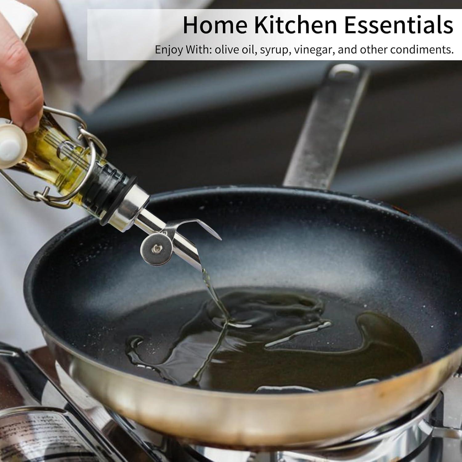 Vertedores de Botellas de Licor QPIX DIGITAL Acero Inoxidable 4 Pcs