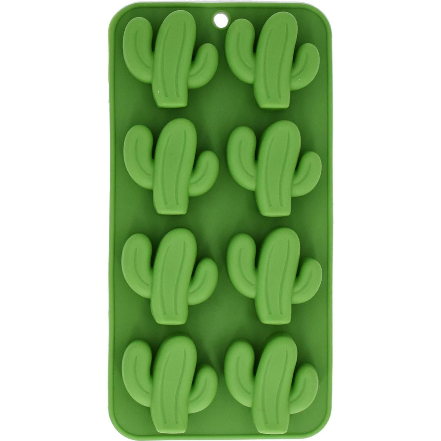 Molde de Silicona para Hielo Cactus Fewo 21.1x10.9 cm