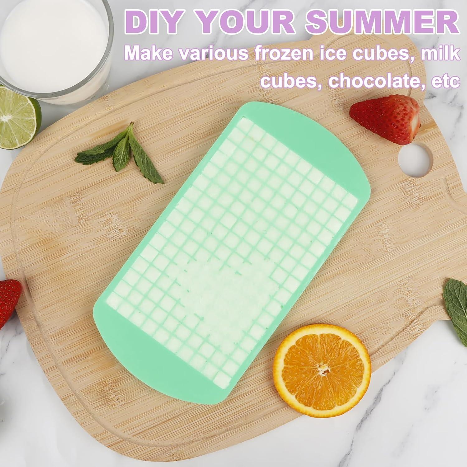 Bandejas de Hielo Mini KAYCROWN 2 Piezas Silicona BPA Free