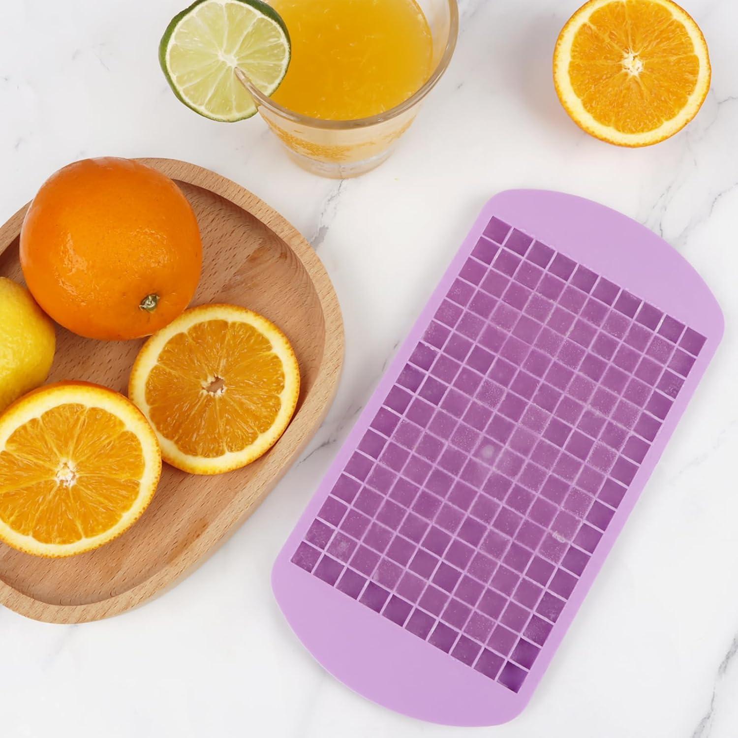 Bandejas de Hielo Mini KAYCROWN 2 Piezas Silicona BPA Free