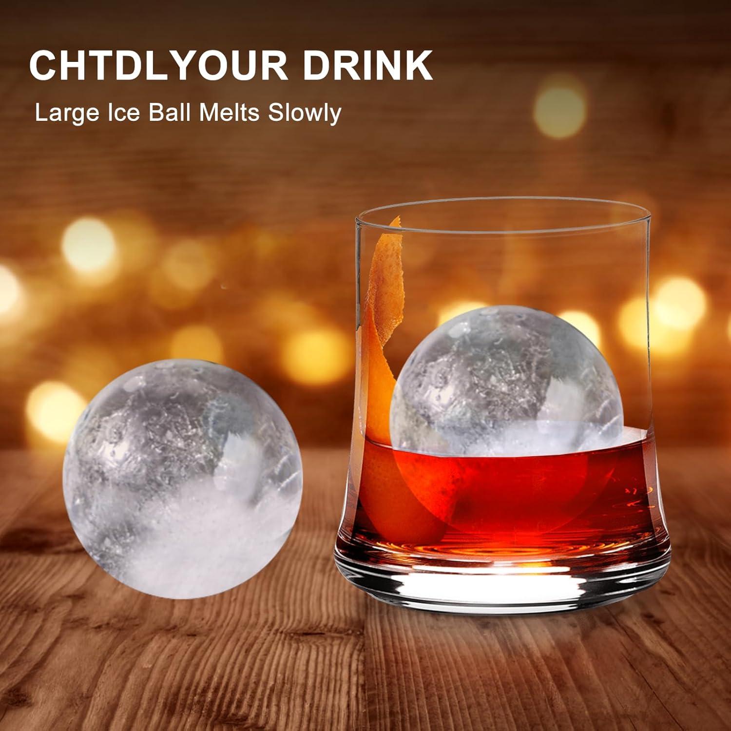 Bandeja de Hielo Redonda 6 Cavidades FunSiltasy - Silicona Azul