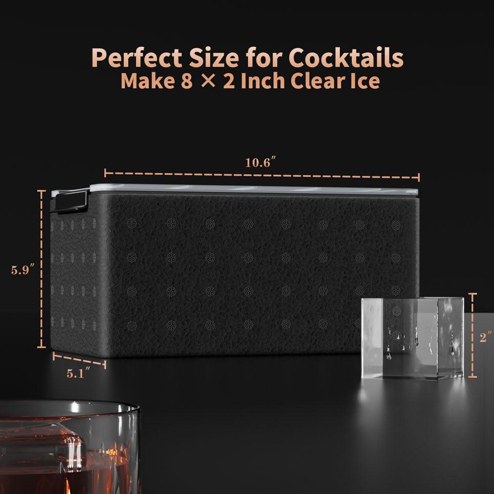 Bandeja de Hielo FDDBI para Whisky - 8 Cubos de 5.08 cm