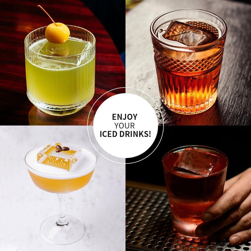 Bandeja de Hielo FDDBI para Whisky - 8 Cubos de 5.08 cm