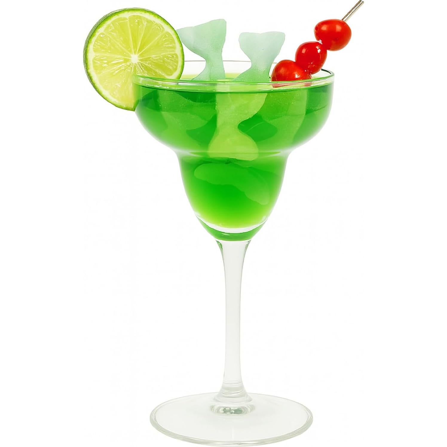 Bandeja de Hielo Silicona HIC Kitchen 6 Colas de Sirena Verde