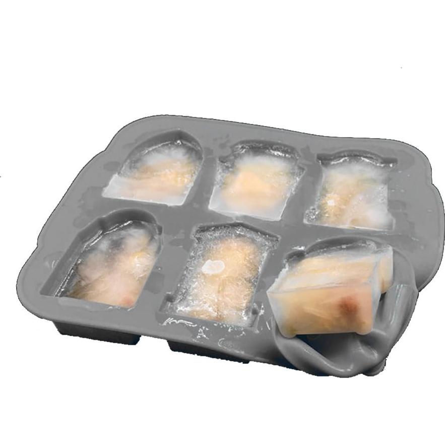 Moldes de Hielo de Silicona FreeNFond Halloween Tumba 6 Piezas