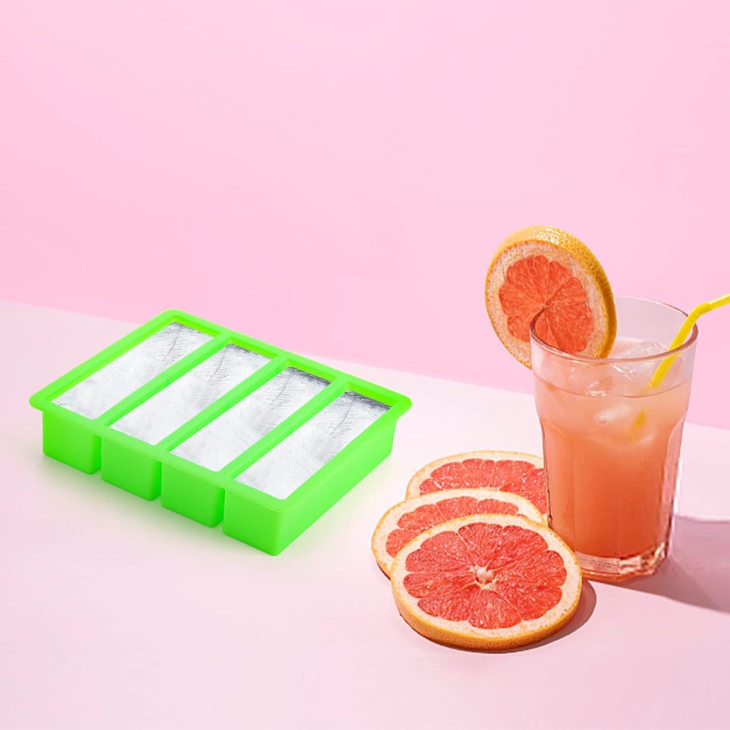 Juego de 4 bandejas de silicona Hedume para mantequilla 17x14.7cm