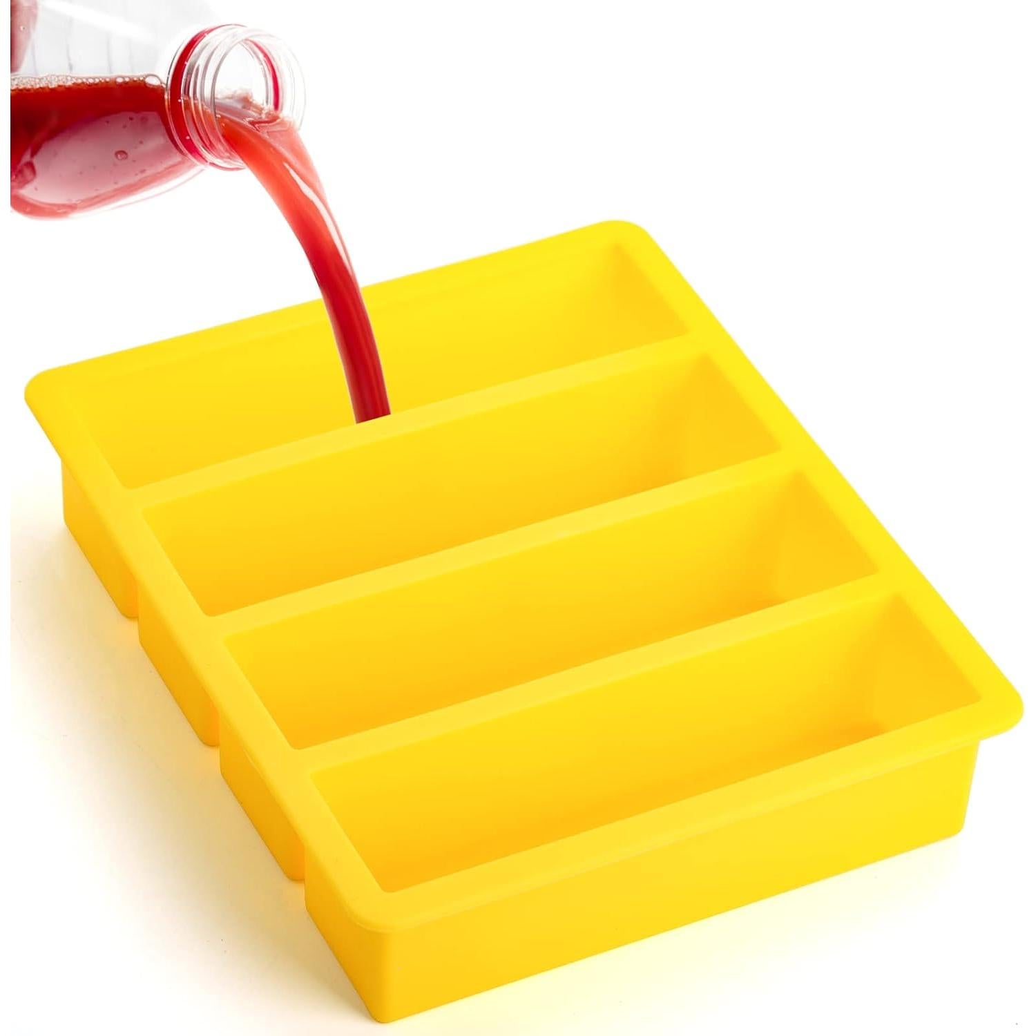 Juego de 4 bandejas de silicona Hedume para mantequilla 17x14.7cm