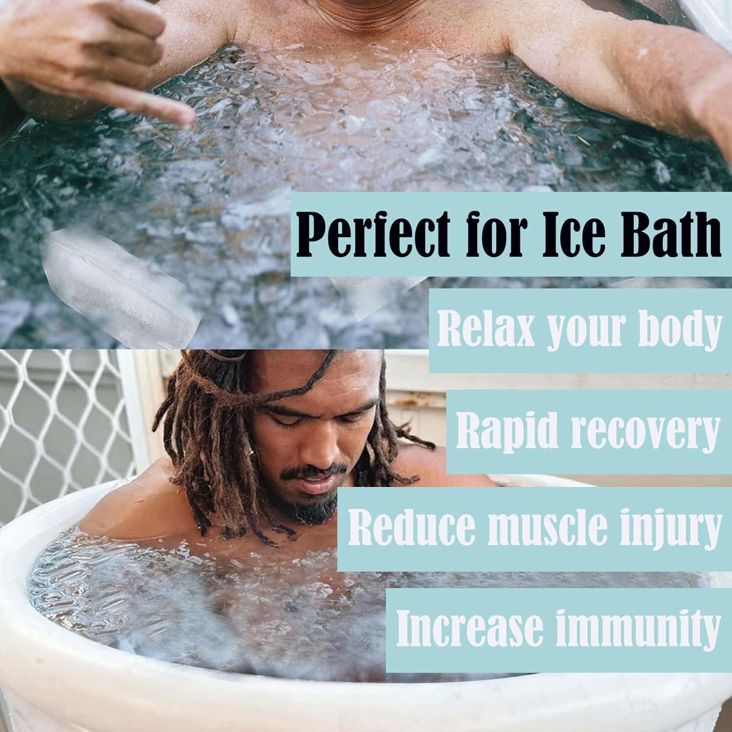 Molde de Hielo Grande YINOWON 6 Piezas Silicona Gris