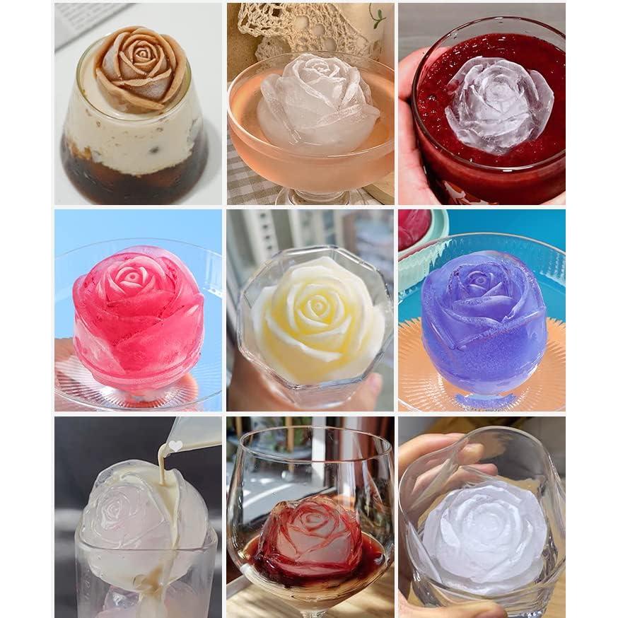 Molde de Hielo Rosa de Silicona Cyhdddr - 9 Rosas