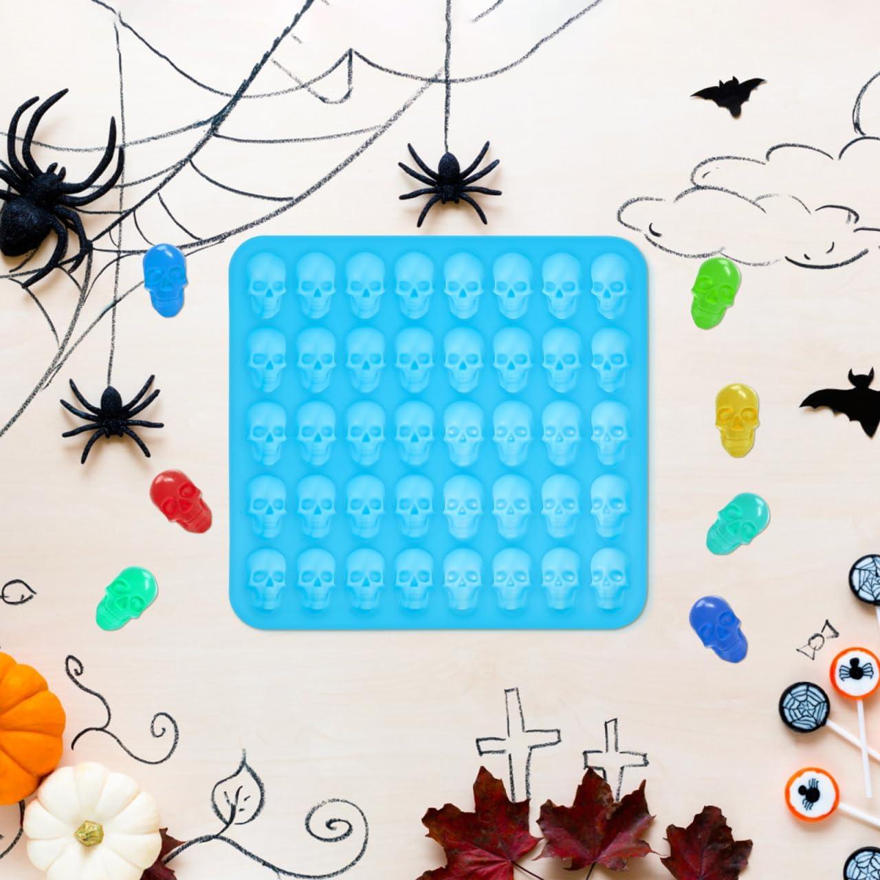 Molde de Silicona Calavera Halloween PRETYZOOM 17x16 cm