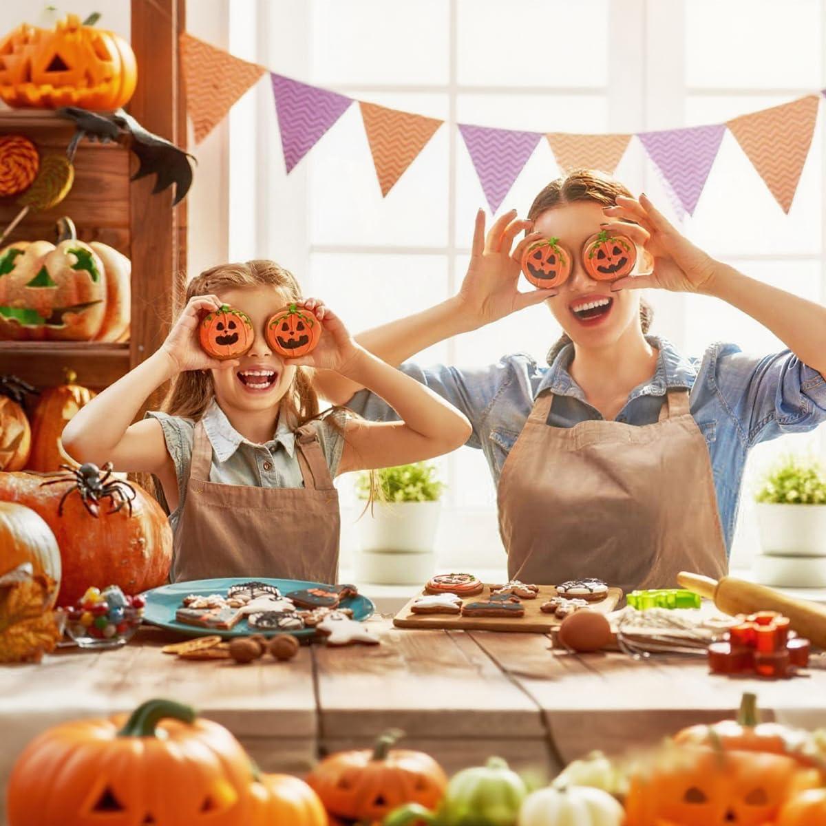 Juego de Cortadores de Galletas de Calabaza VTUGP - 5 Piezas