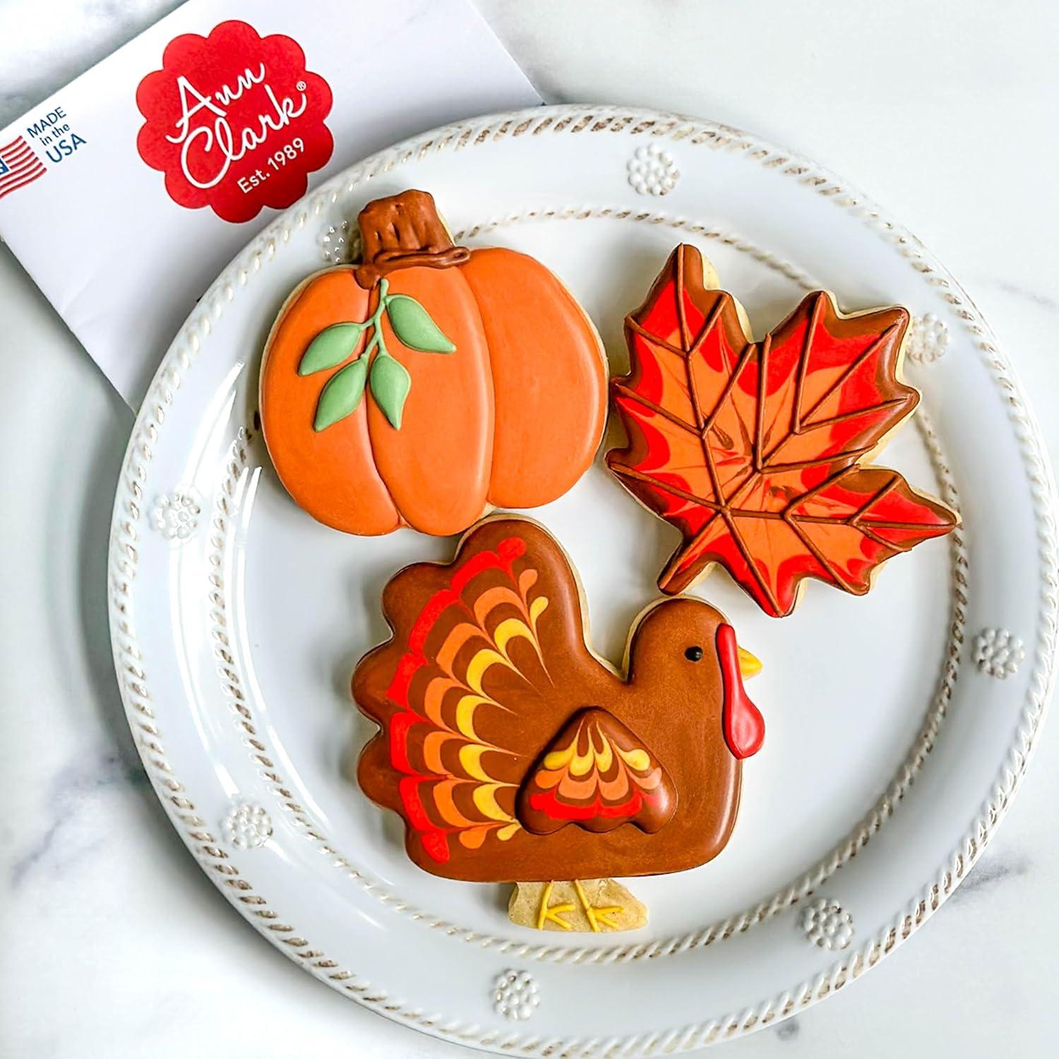 Cortadores de Galletas Ann Clark Set 3 Piezas Otoño