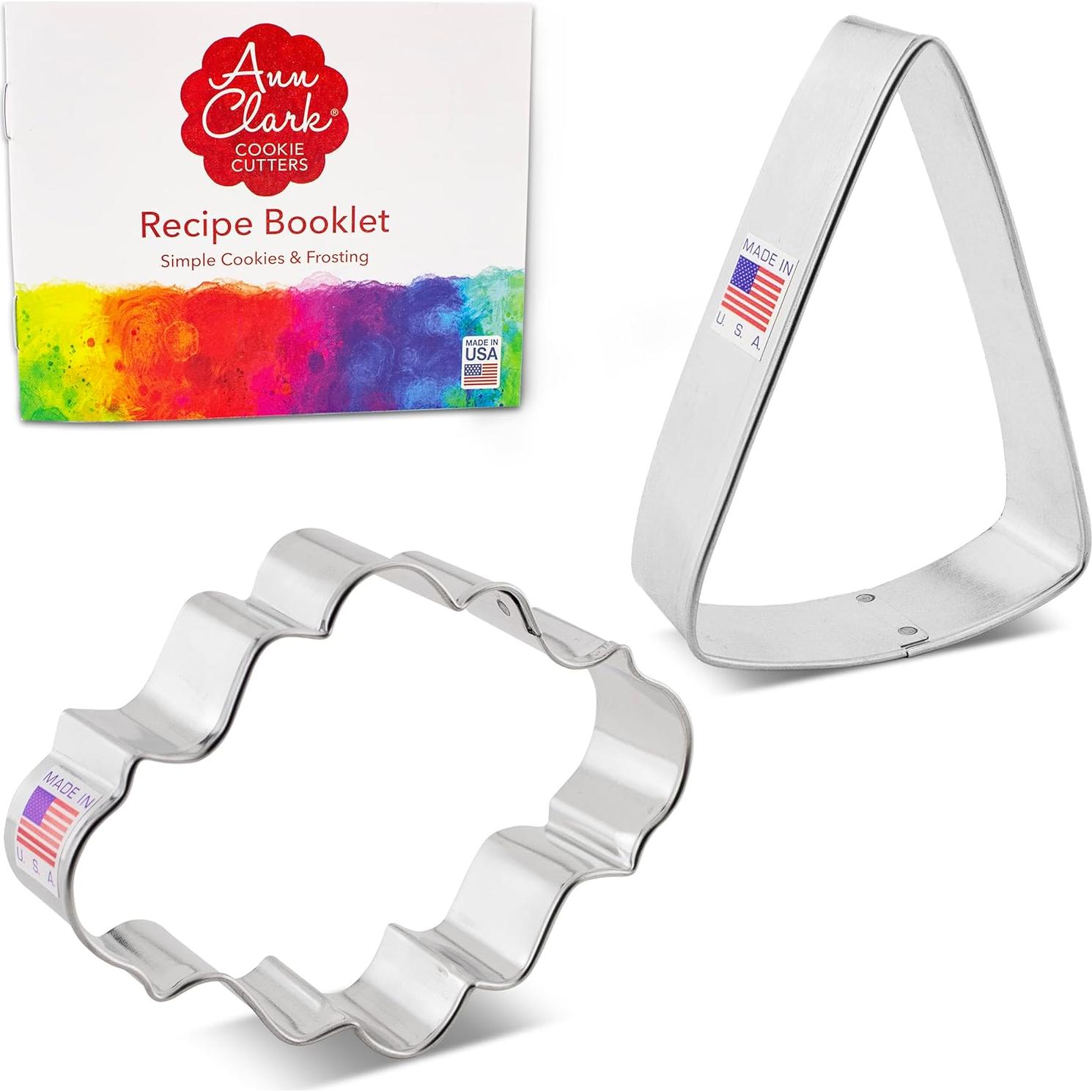 Juego de Cortadores de Galletas Ann Clark - Ovalado y Zanahoria