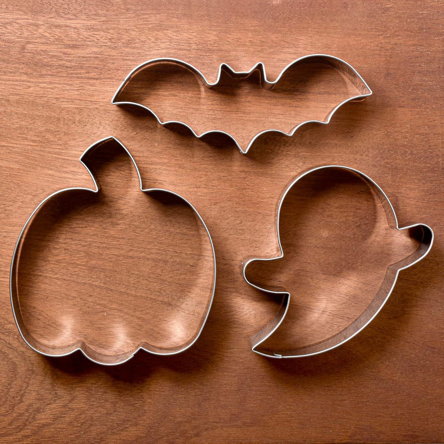 Juego de Cortadores de Galletas Halloween LILIAO 3 Piezas