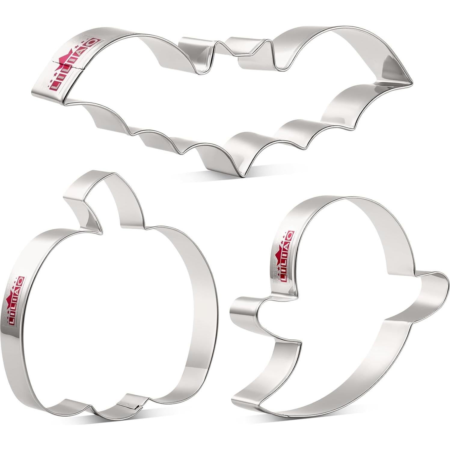 Juego de Cortadores de Galletas Halloween LILIAO 3 Piezas