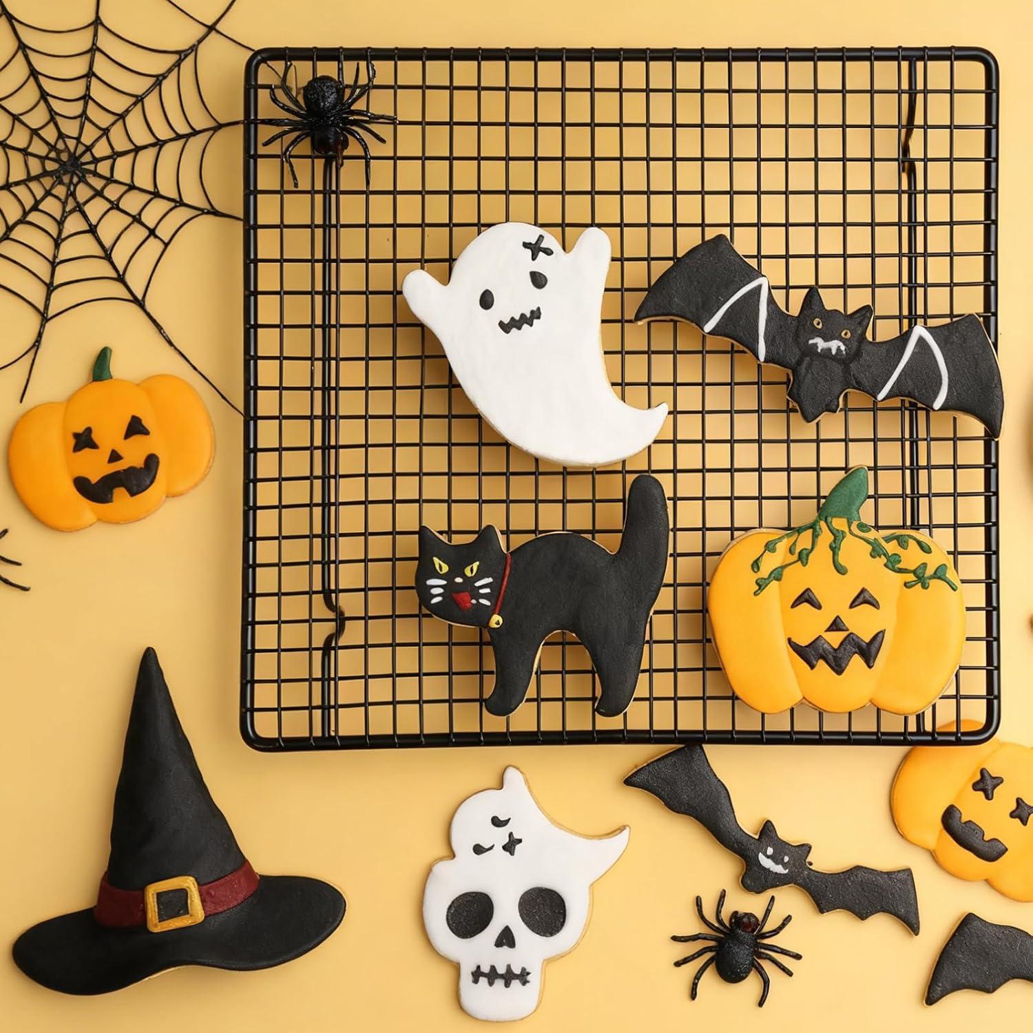 Juego de Cortadores de Galletas Halloween 12 Pcs CUTENJOY