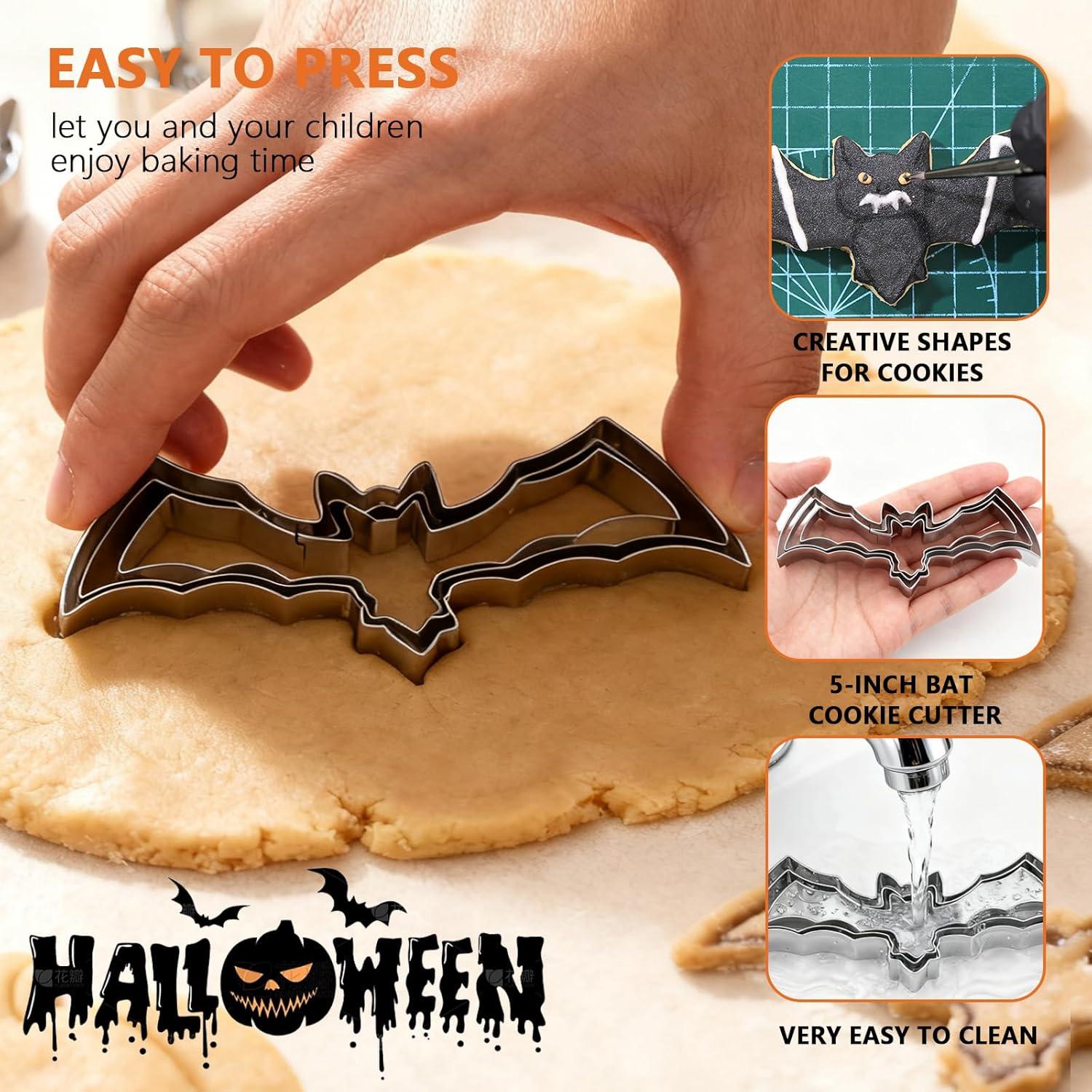 Juego de Cortadores de Galletas Halloween 12 Pcs CUTENJOY