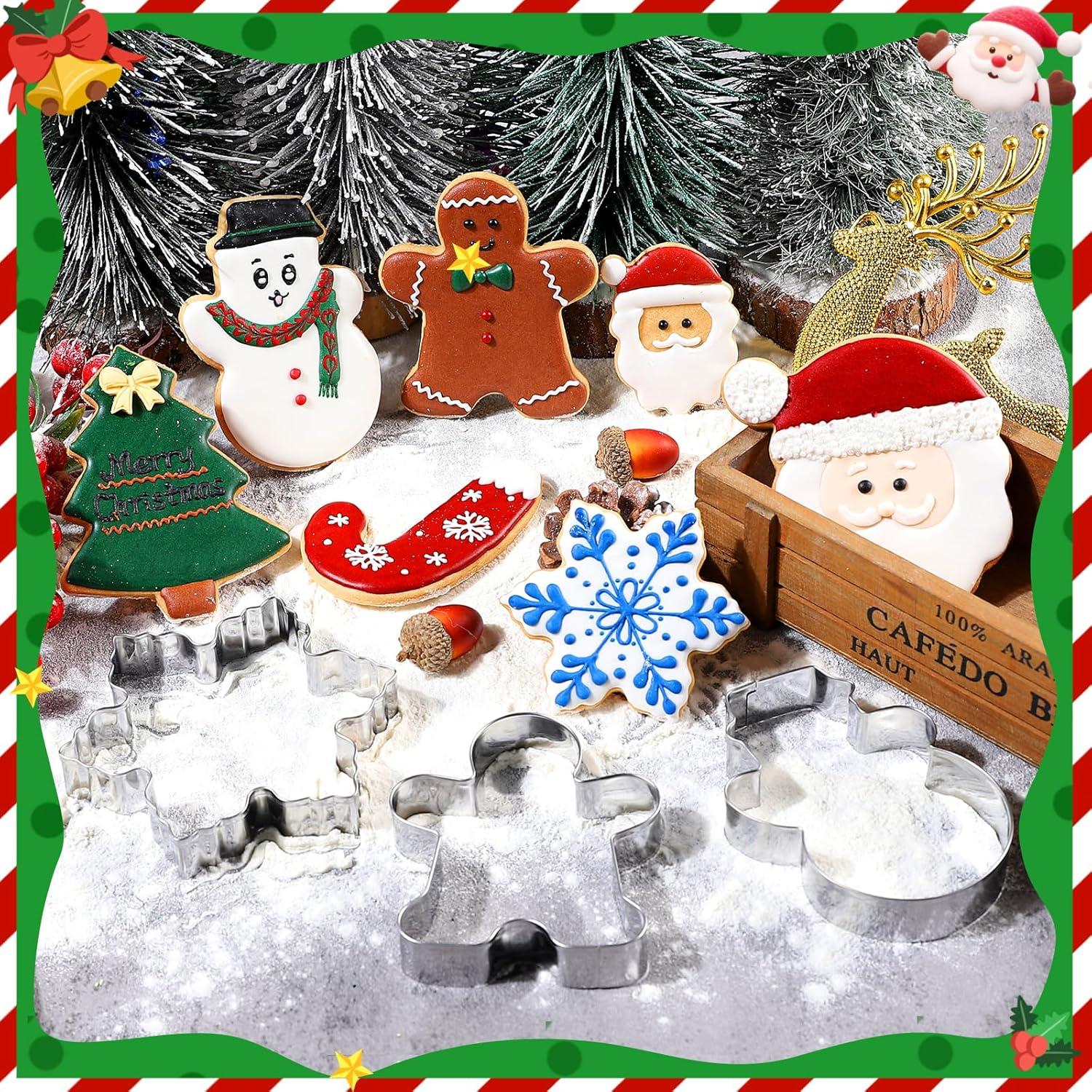 Set de Cortadores de Galletas de Navidad BakingWorld - 18 Piezas