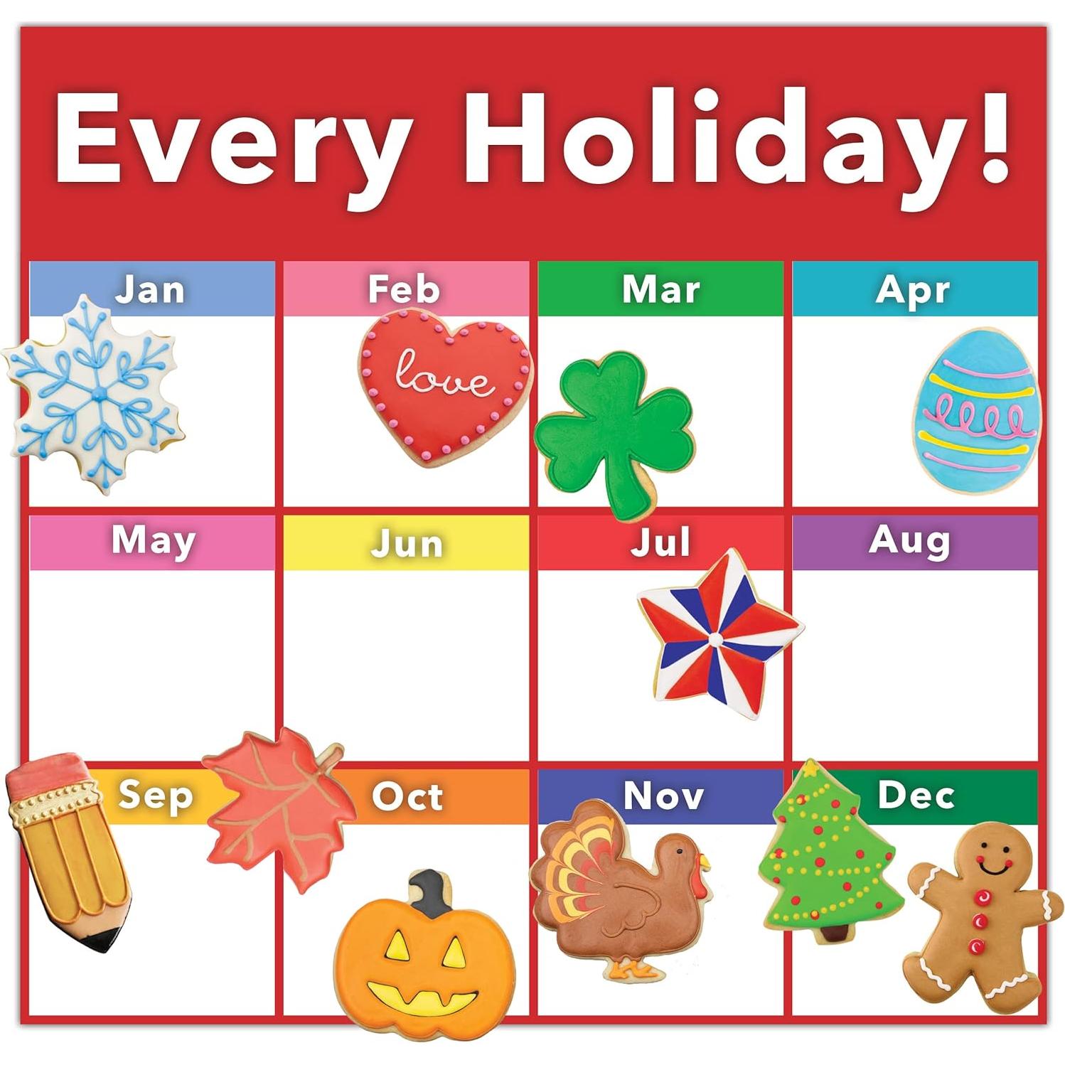 Cortadores de Galletas Ann Clark 11 Piezas para Festividades