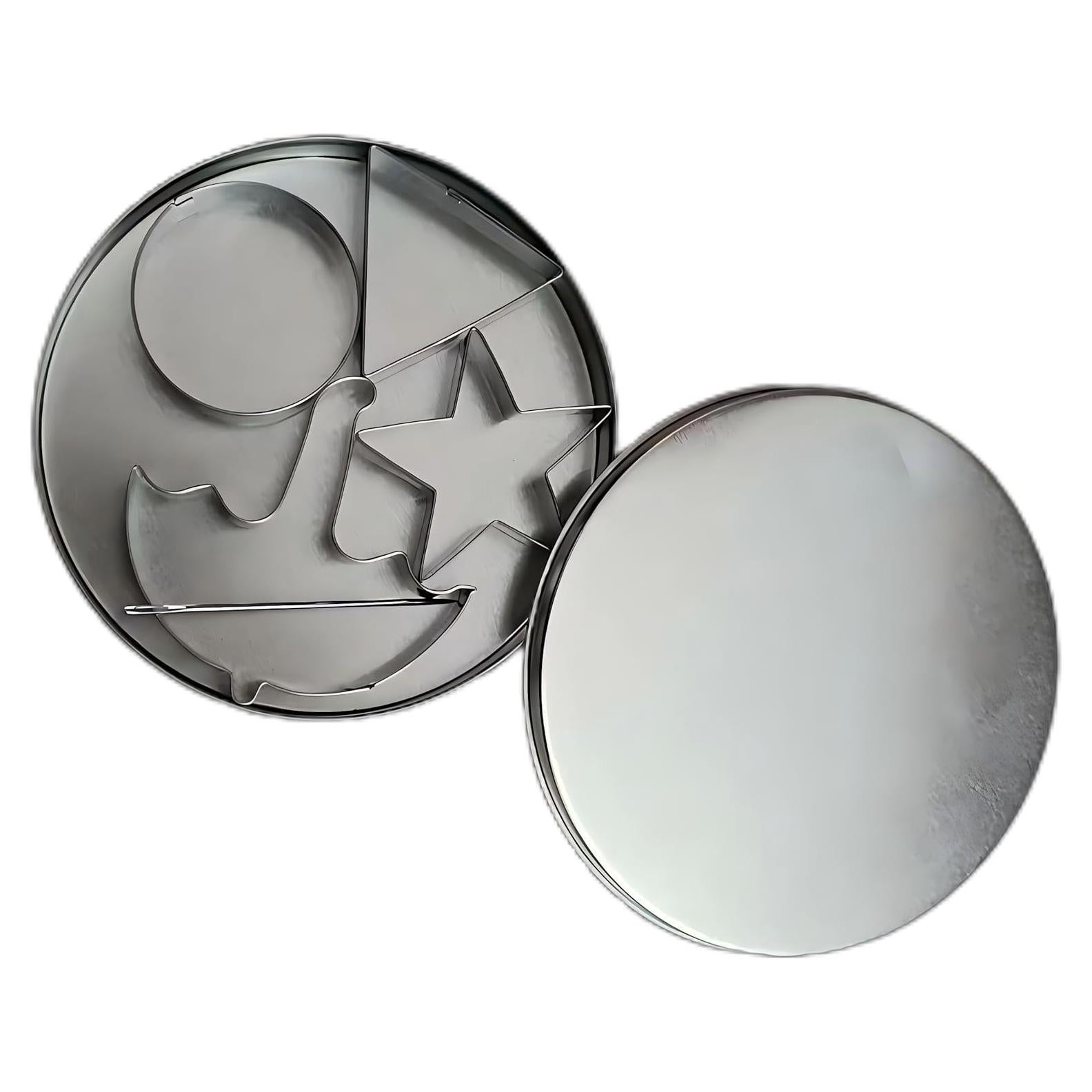 Kit de Cortadores de Galletas Jvtoo - Acero Inoxidable, 6 Piezas