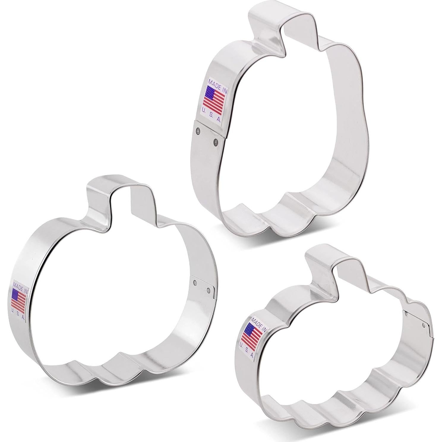 Cortadores de Galletas Calabaza Ann Clark Set 3 Piezas