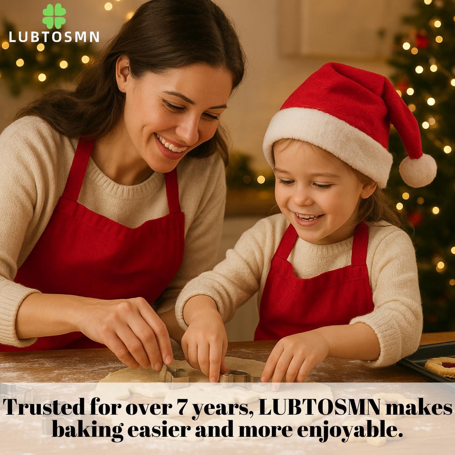 Juego de Cortadores de Galletas LUBTOSMN - 4 Piezas Hoja de Otoño