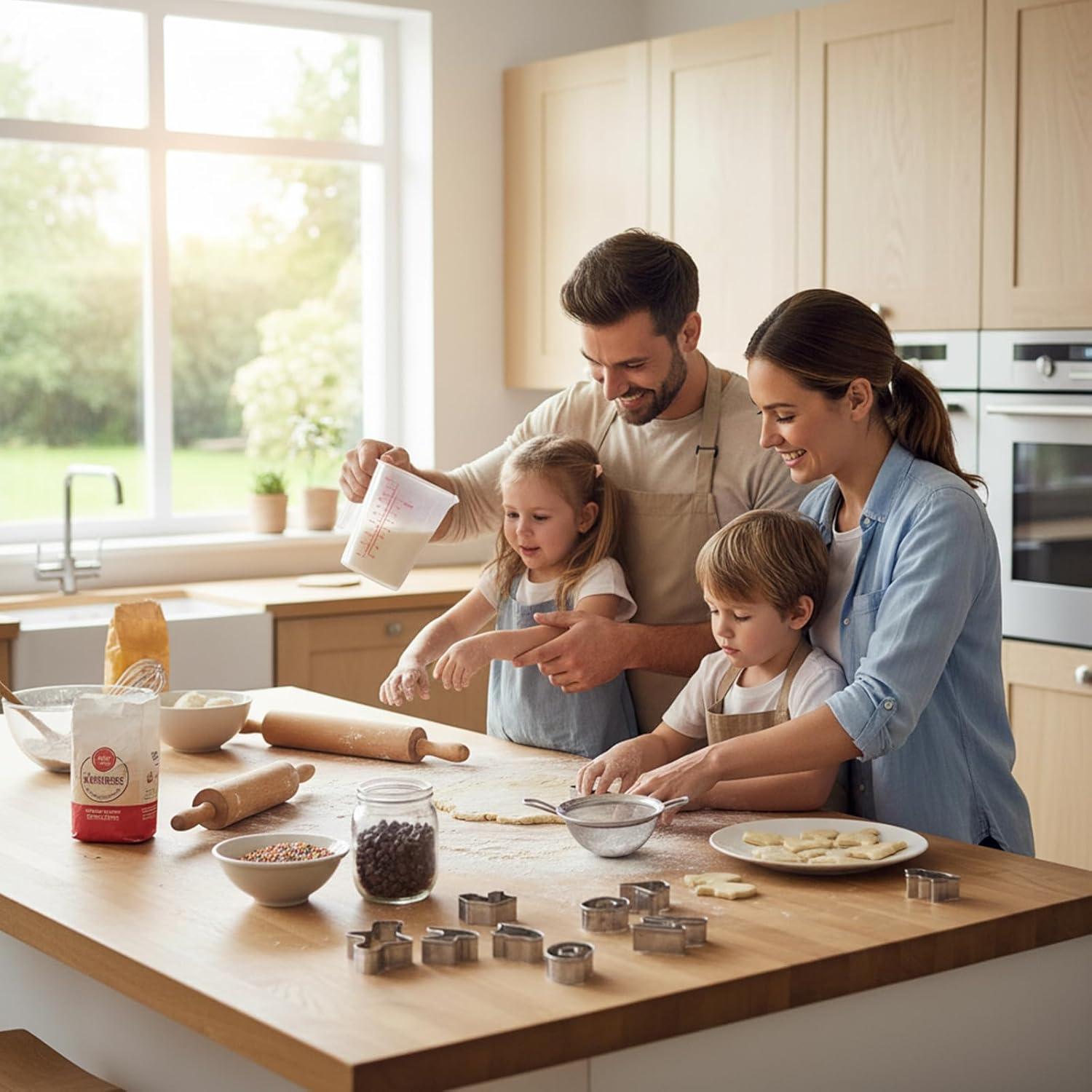Juego de Cortadores de Galletas Alfabeto 26 Piezas RHUISHU
